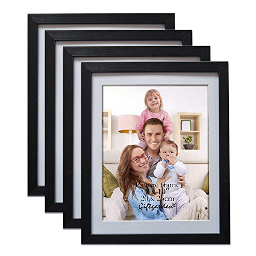 Giftgarden 8x10 Picture Frame Black with Mat, 9.4x11.7 Outer Frames Matted to 8 x 10’ Photos fo... | Amazon (US)