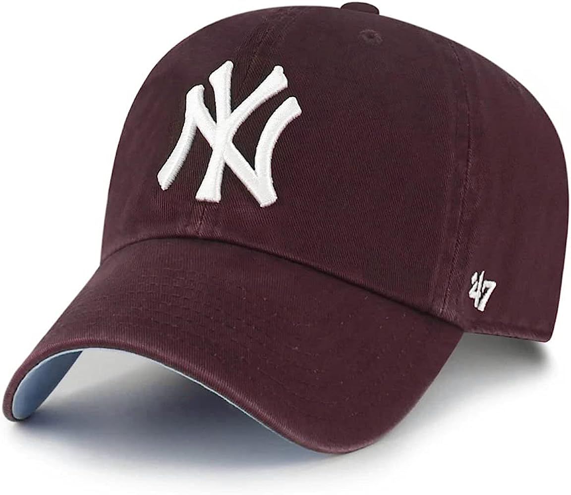 '47 MLB New York Yankees Ball Park Clean Up Adjustable Hat, Adult One Size Fits All | Amazon (US)