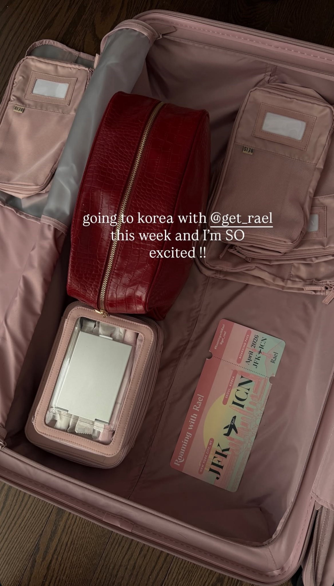 Packing for my next trip! @beistravel 

#LTKgrwm #LTKdayinmylife #LTKTravel