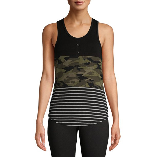 No Boundaries - No Boundaries Juniors' Triple Block Tank Top - Walmart.com | Walmart (US)