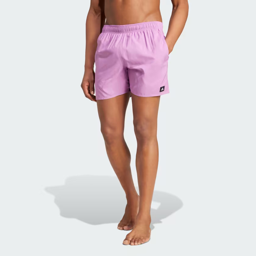 Solid CLX Short-Length Swim Shorts | adidas (US)