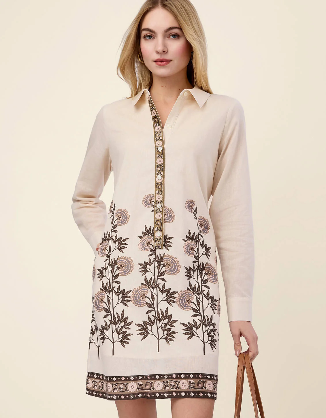 Penelope Dress St. Augustine Stems | Spartina 449