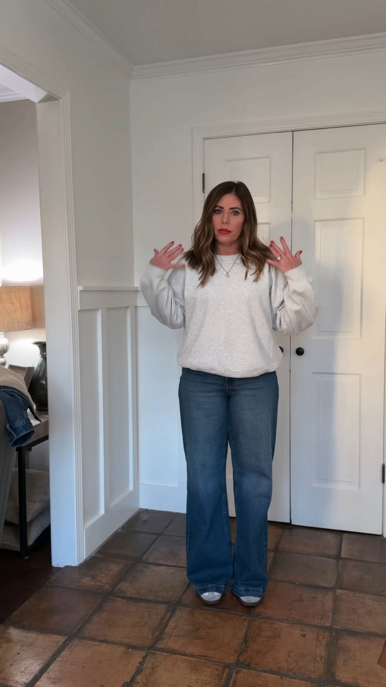 Elevate this basic crewneck and wide leg jeans with a vest here are several new vests from Amazon.

I sized up to a large and all of them.
These jeans fit just like my high-end Pistola for less than 1/2 the price. They are high-rise with the perfect amount of stretch and so flattering on sale 20% off. I'm wearing my true size 28 long.

Super soft, crewneck sweatshirt, size large on sale up to 50% off

 

 #LTKOver40 #LTKSaleAlert #LTKFindsUnder100