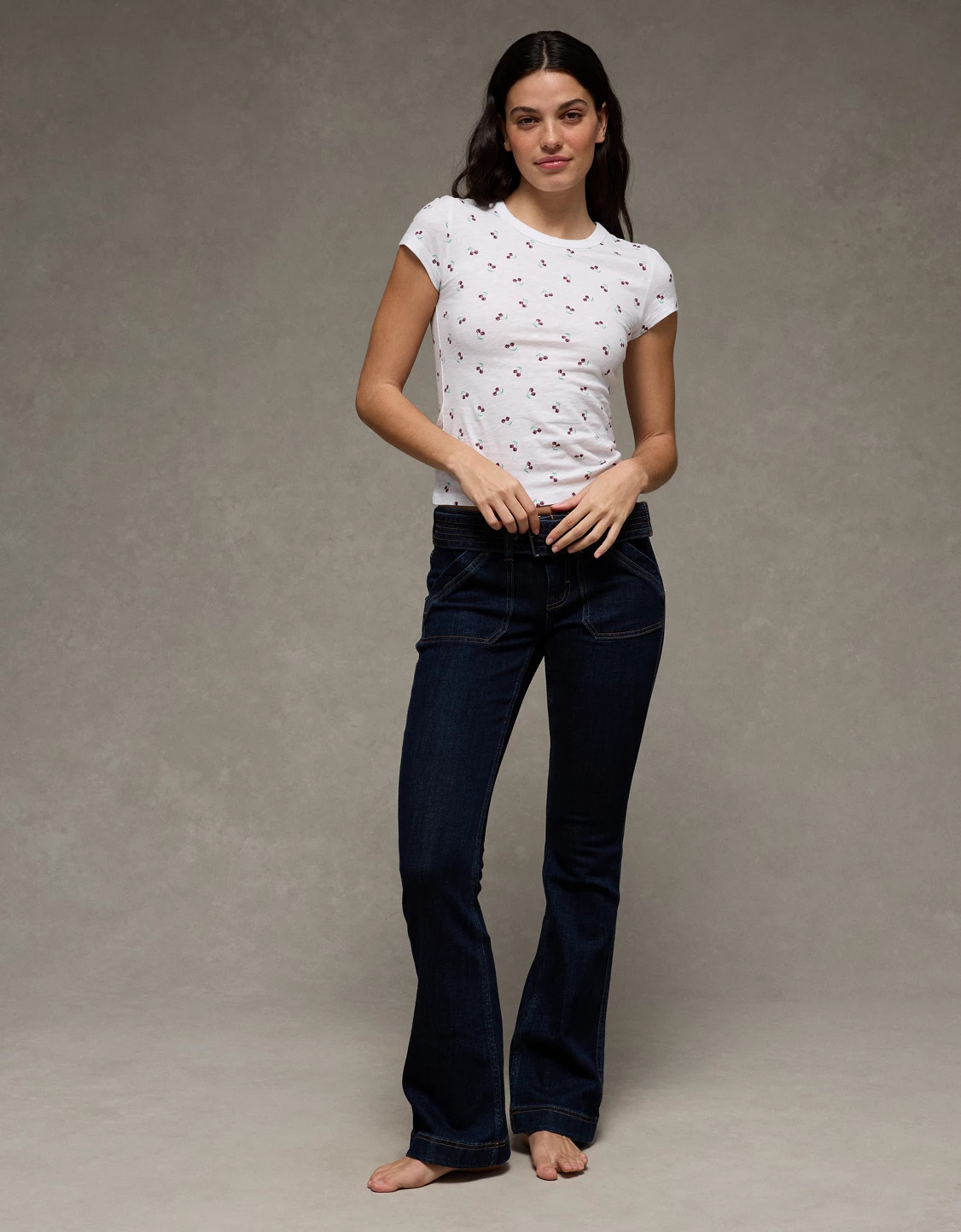 AE Hey Baby Cotton Slub Tee | American Eagle Outfitters (US & CA)