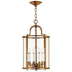 Foyer Gentry-Large Single Tier-Heirloom Brass | Lamps Plus