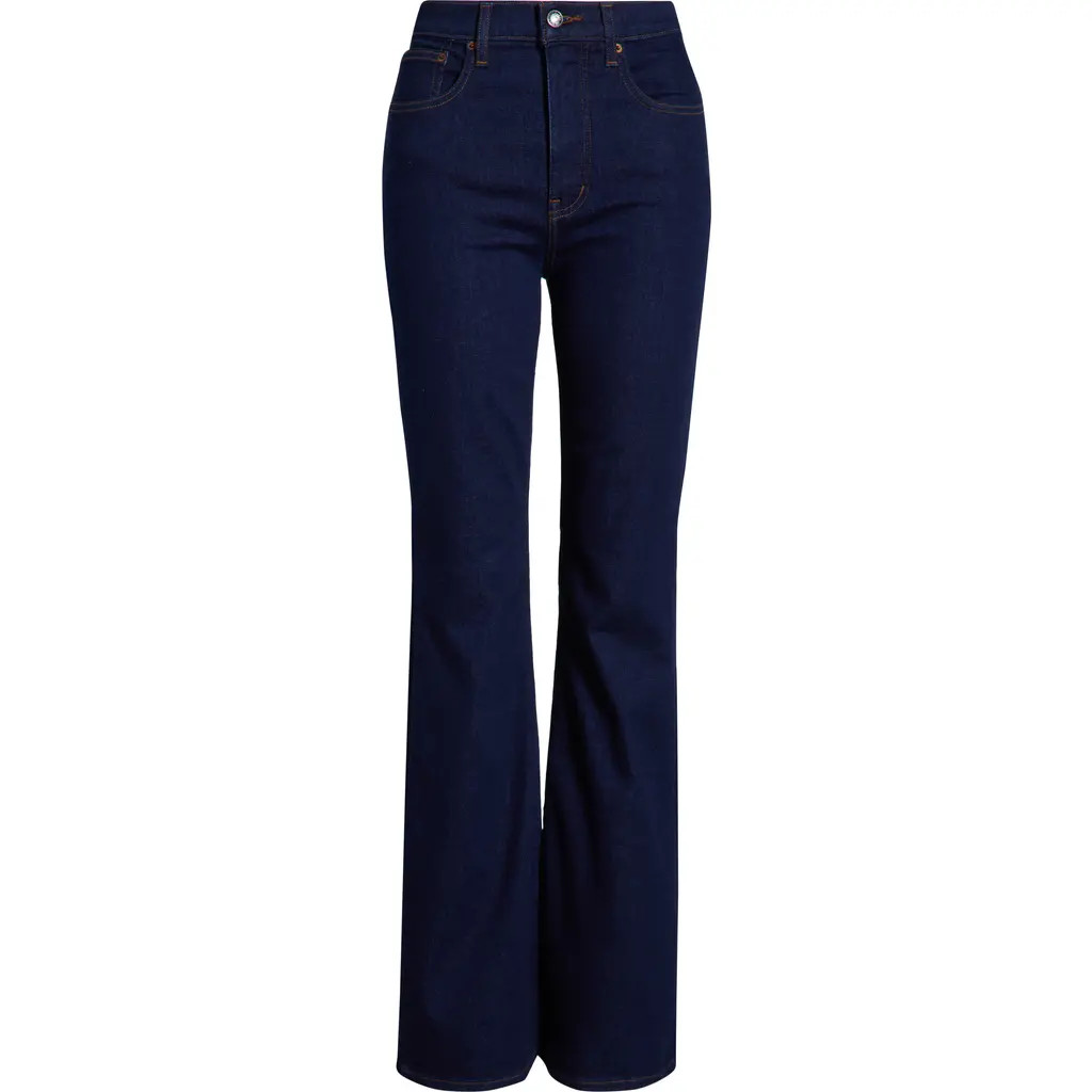 Madewell The Stretch Flare Jeans in Rinse Wash at Nordstrom, Size 30 | Nordstrom