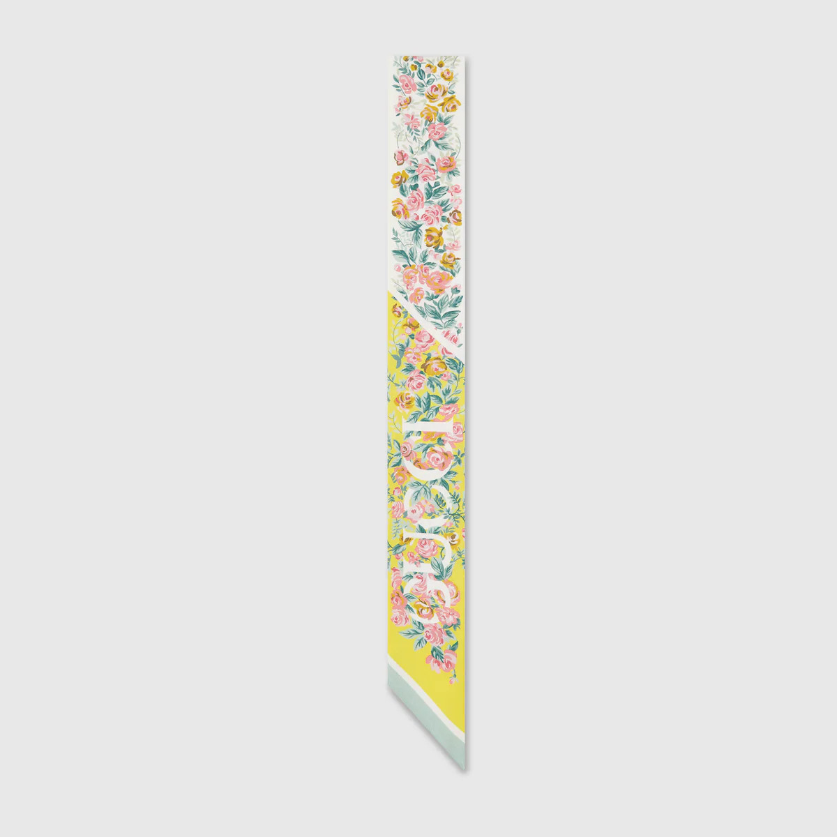 Gucci - Printed silk twill ribbon | Gucci (US)