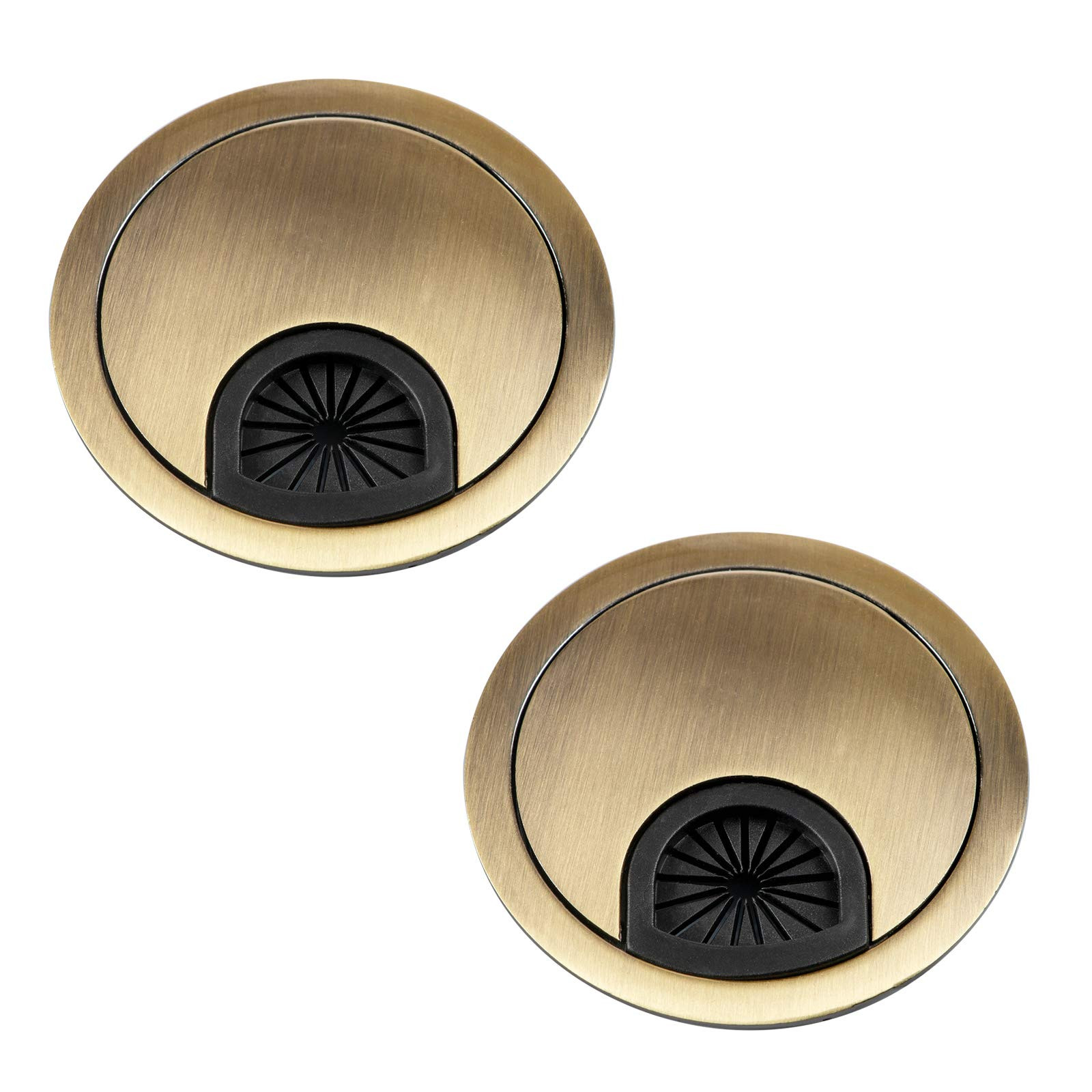 Desk Grommet for Wire Organizer,PC Computer Desk Plastic Grommet Cord, Tidy Cable Hole Cover Orga... | Amazon (US)