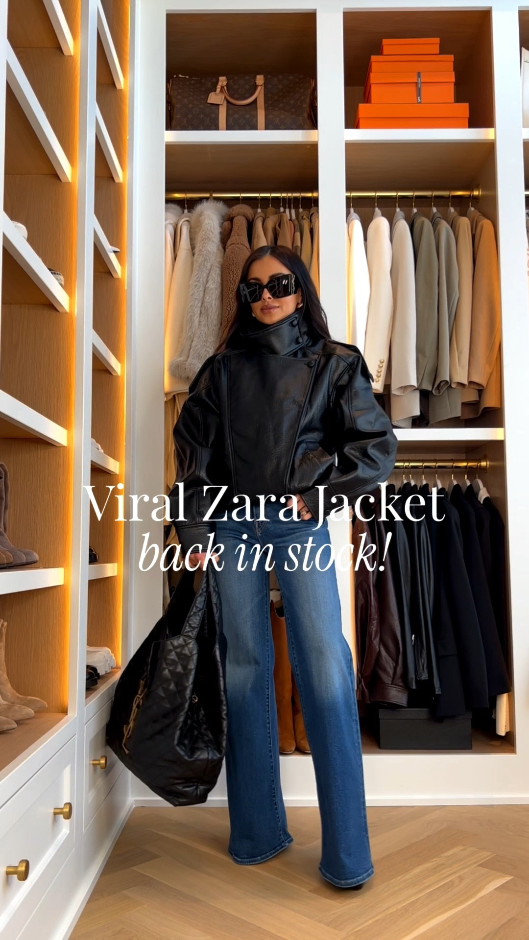 The viral Zara jacket is back in stock!
Under $120
Wearing an XS
Mother denim wearing a 24 runs TTS


#LTKSaleAlert #LTKFindsUnder100 #LTKSeasonal