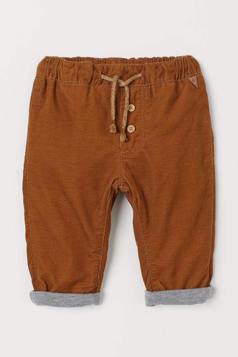 Fully Lined Corduroy Pants | H&M (US + CA)