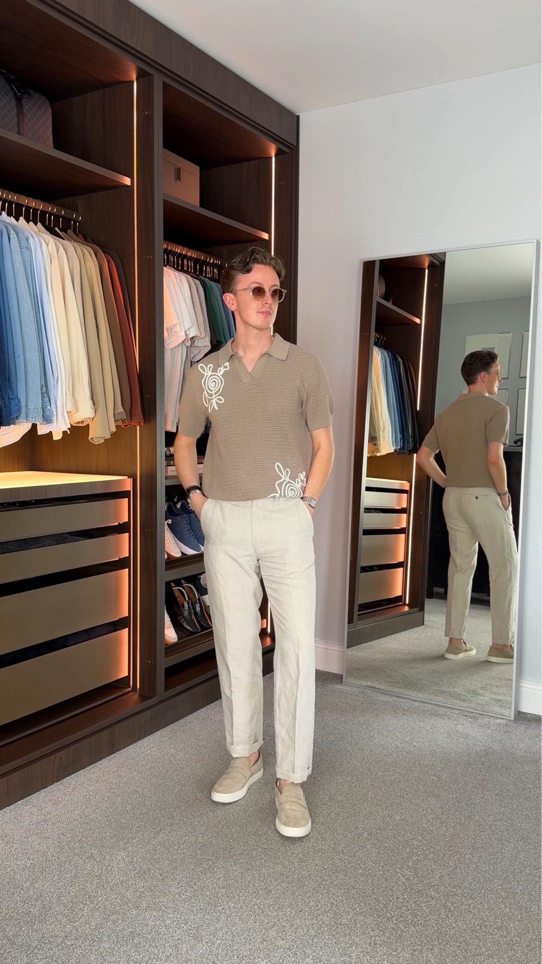 This @riverislandman top😮‍💨

Such a perfect holiday nighttime look, I’ll link everything in my LTK!

#menssummerfashion #ootdmen #mensholidaystyle #riverisland