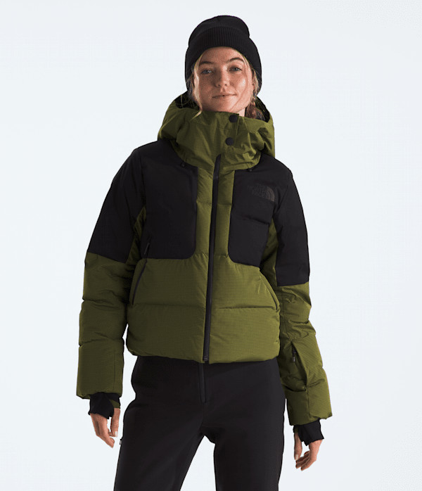 The North Face Women’s Cold Spell Cropped Down Waterproof Jacket (Size: XL): Forest Olive | The North Face (US)
