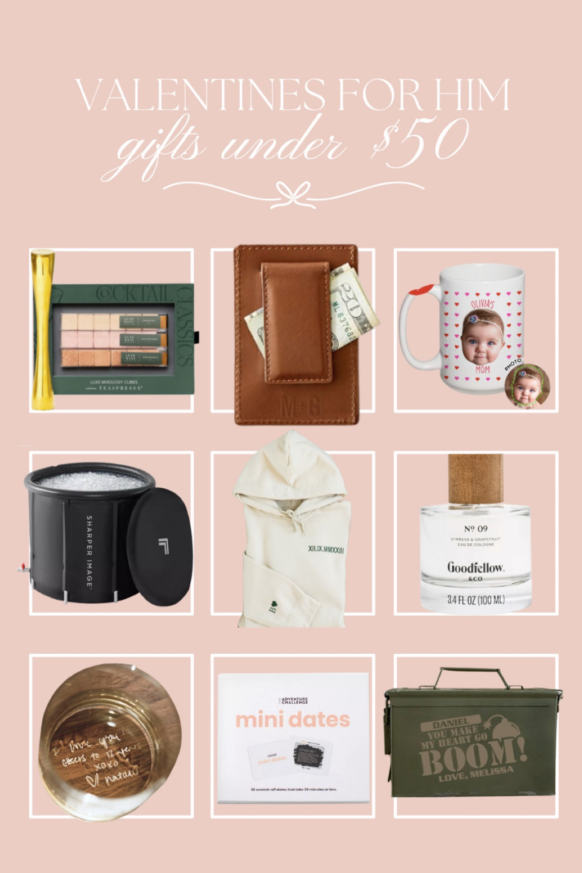 Valentine’s day gift ideas for him under $50

gift ideas for him. valentine’s day gift. gifts under $50

#LTKFindsUnder50 #LTKGiftGuide #LTKMens