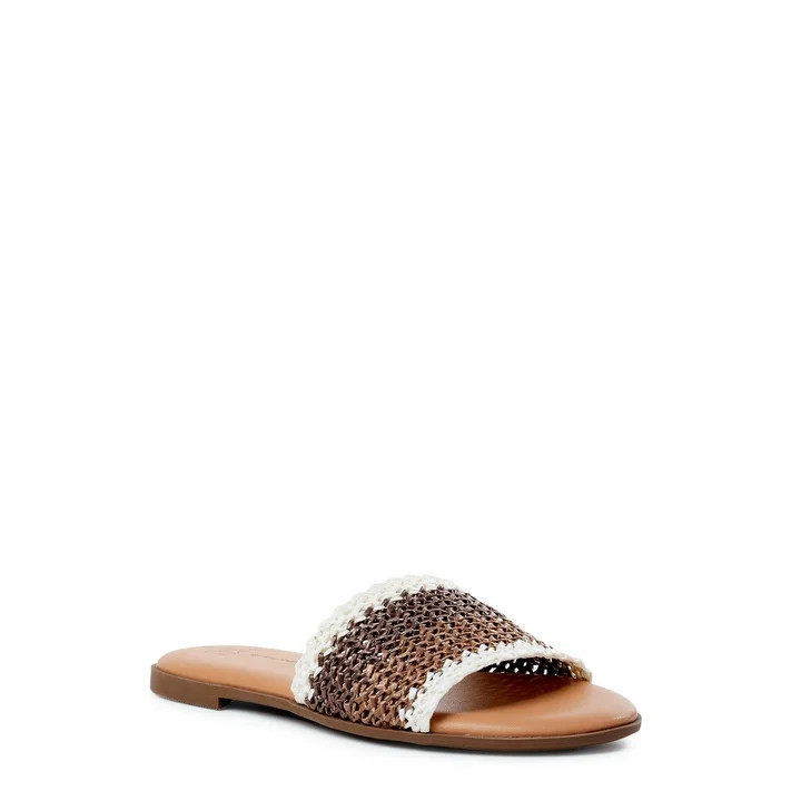 Time and Tru Women's Core Slide Sandal | Walmart (US)