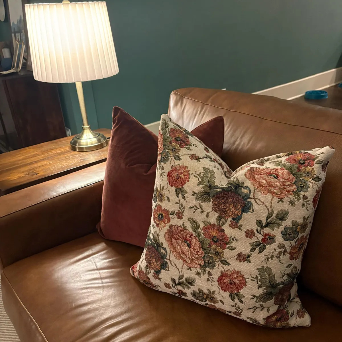 Tapestry pillow cover, rose woven vintage home decor pillow cover, Decorative farmhouse Throw Pil... | Etsy (US)