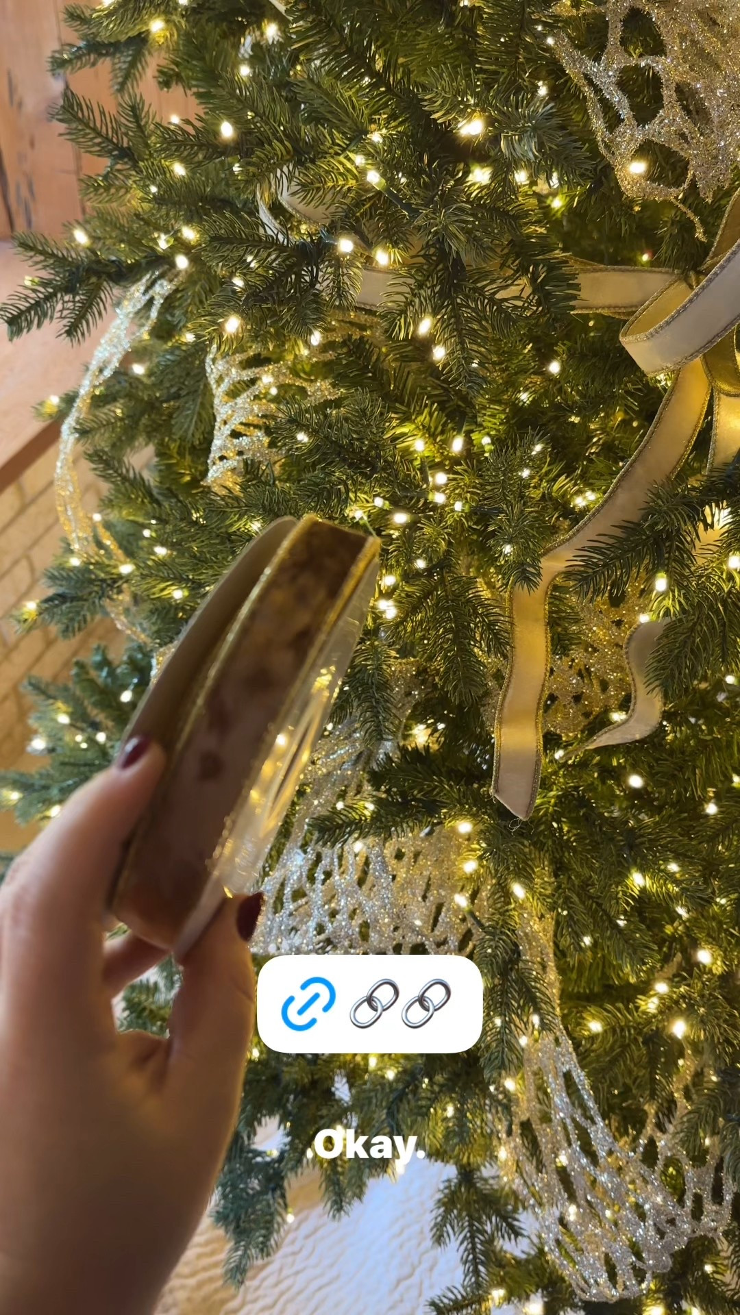 Amazon find wired velvet ribbon | comes in 4 different widths and too many colors to count | this is the “camel” in 1 inch | very stiff and pliable for the price | Christmas decor inspo | holiday inspiration | Christmas tree ribbon and trimmings 

#LTKHome #LTKHoliday #LTKSaleAlert