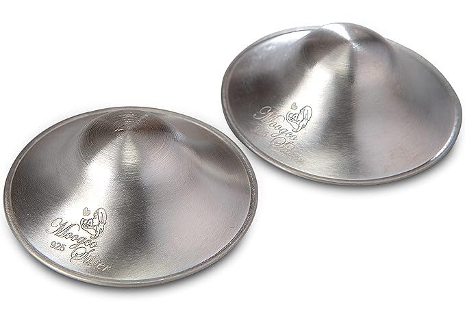 Amazon.com : The Original Silver Nursing Cups - Nipple Shields for Nursing Newborn - Newborn Esse... | Amazon (US)