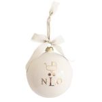 Monogrammed Keepsake Ornament- Baby's First Christmas | Lo Home by Lauren Haskell Designs