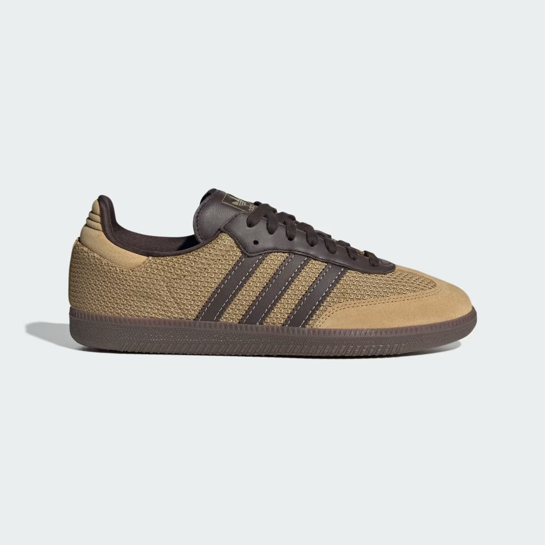 adidas Samba OG Shoes Golden Beige 9.5 Mens | adidas (US)