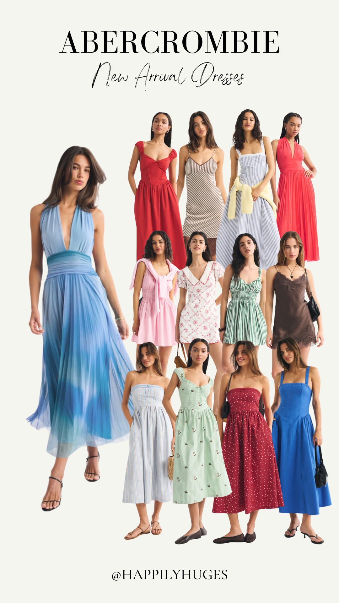 Everyday dresses, but make it Abercrombie new arrivals. 

 #LTKdayinmylife #LTKootd #LTKMidsize