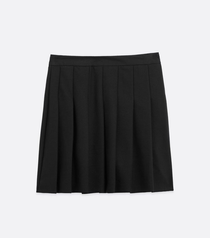 Black Pleated Mini Tennis Skirt 
						
						Add to Saved Items
						Remove from Saved Items | New Look (UK)