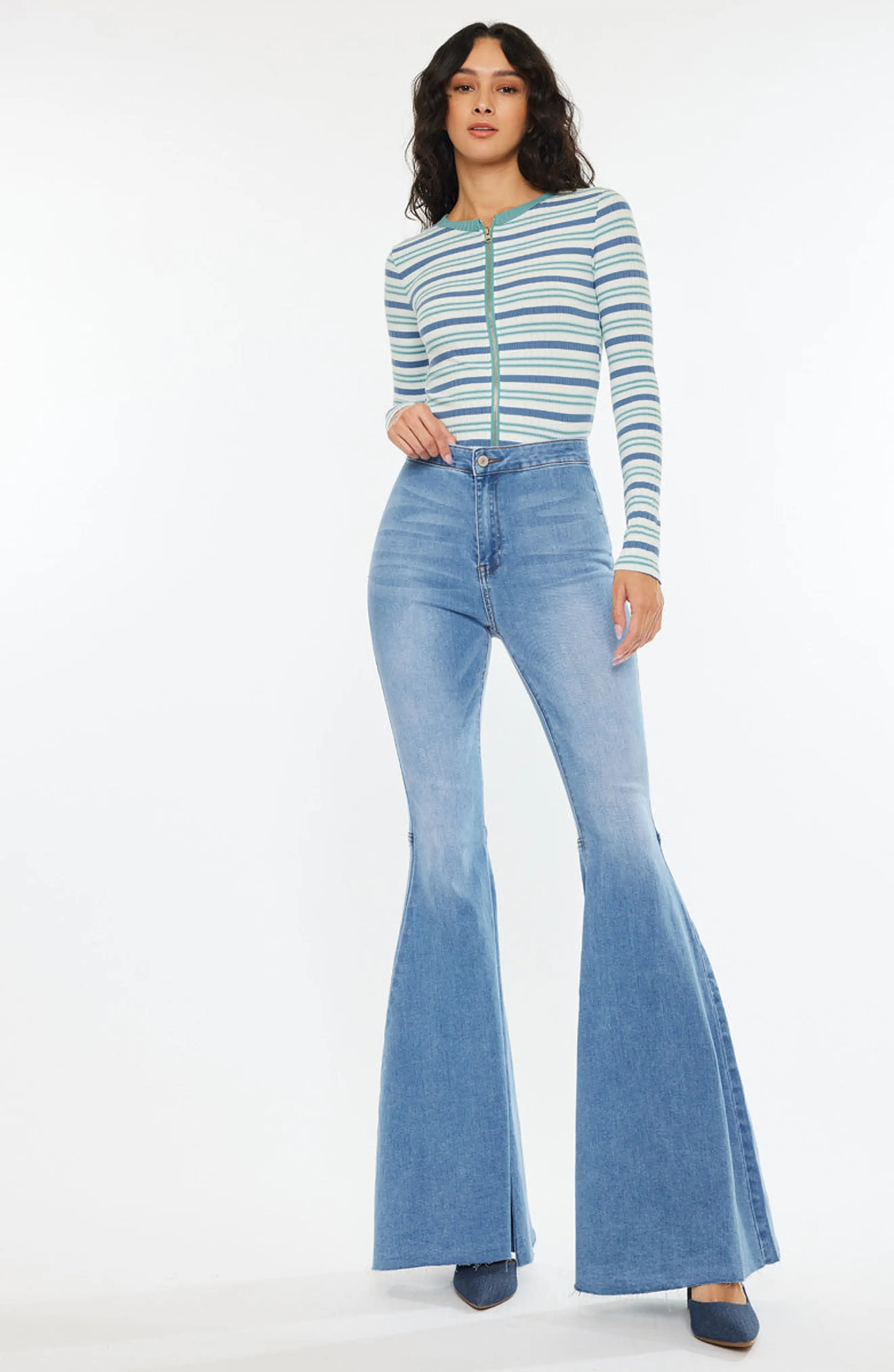 KanCan Beverly High Rise Super Flare Jeans (Women) | Nordstrom | Nordstrom