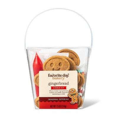 Holiday Gingerbread Kid Kit - 7.5oz/4ct - Favorite Day™ | Target