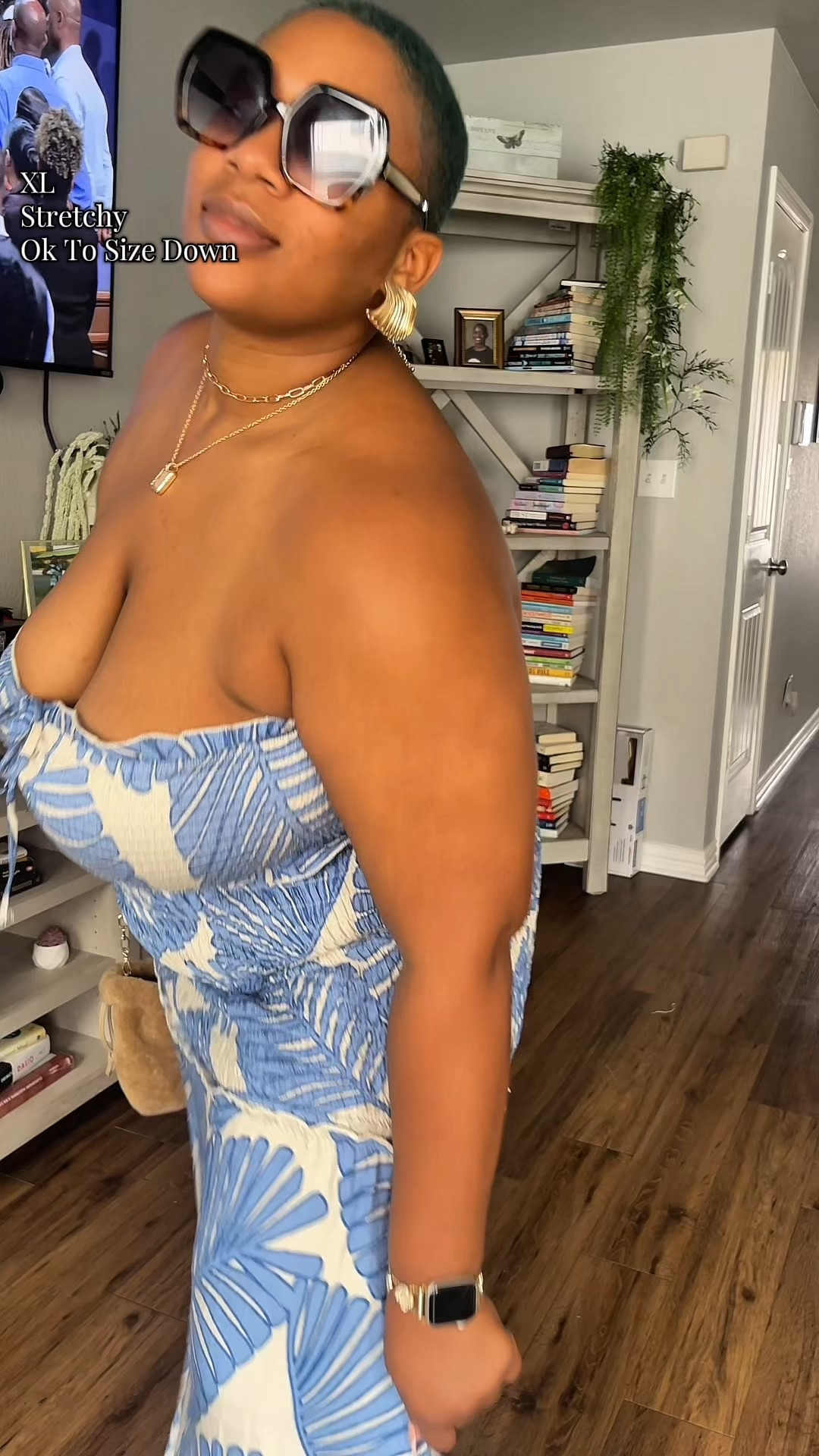Who doesn’t love a good sun dress, especially one that’s curve friendly?💋😝 

Dress is a XL, but ok to go down a size for a snug fit! FromChicMe (not able to be linked😞)

sundress, sundress for plus size, plus size friendly, curve friendly, holds you in, shapewear, affordable clothing, affordable clothes 

#LTKSummerEdit #LTKFindsUnder50 #LTKPlusSize
