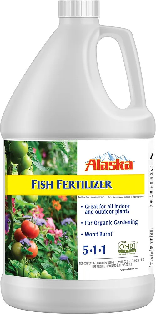Fish Fertilizer OMRI Listed 5-1-1, 115 oz | Amazon (US)