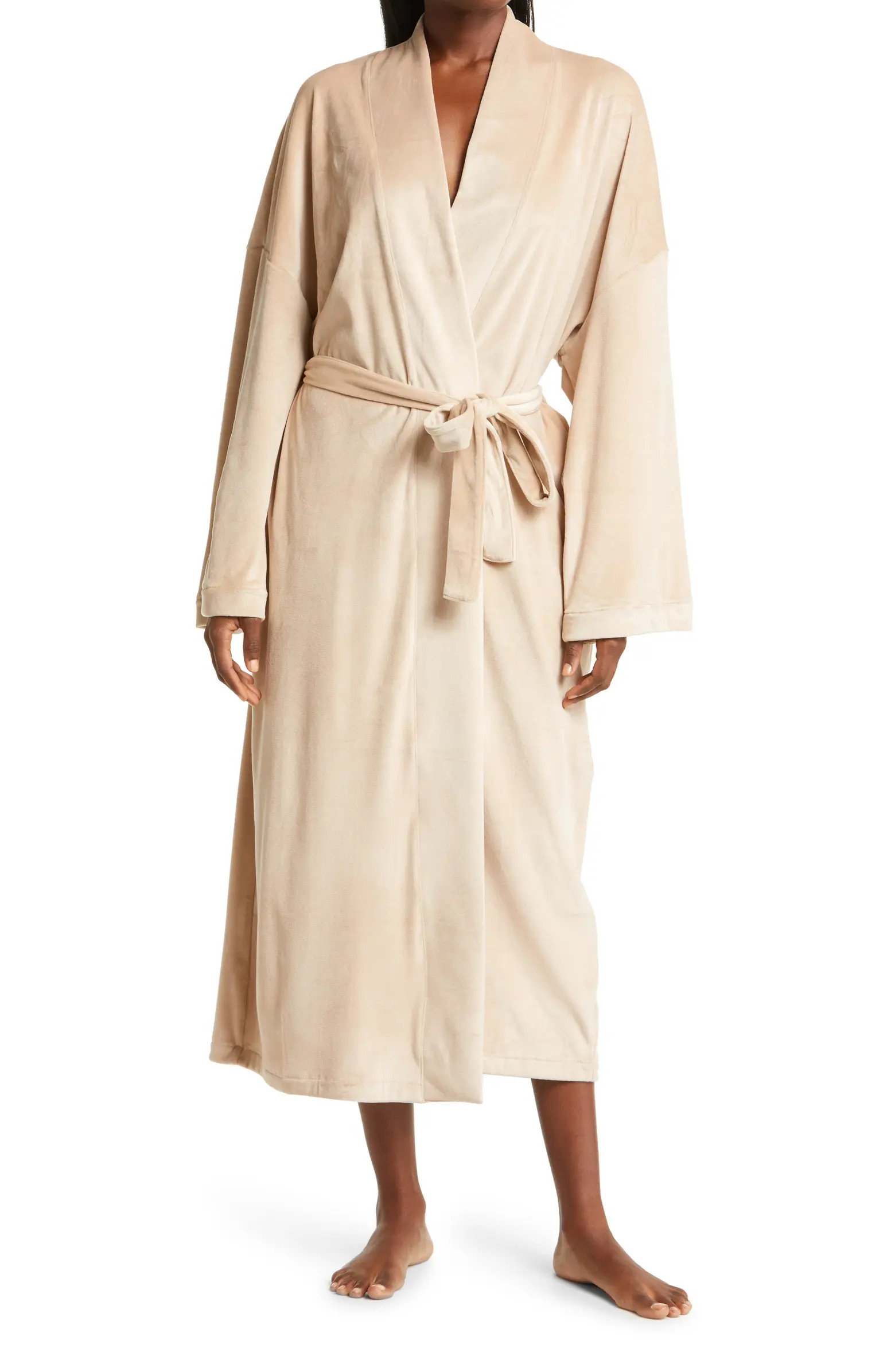 Velour Wrap Robe | Nordstrom