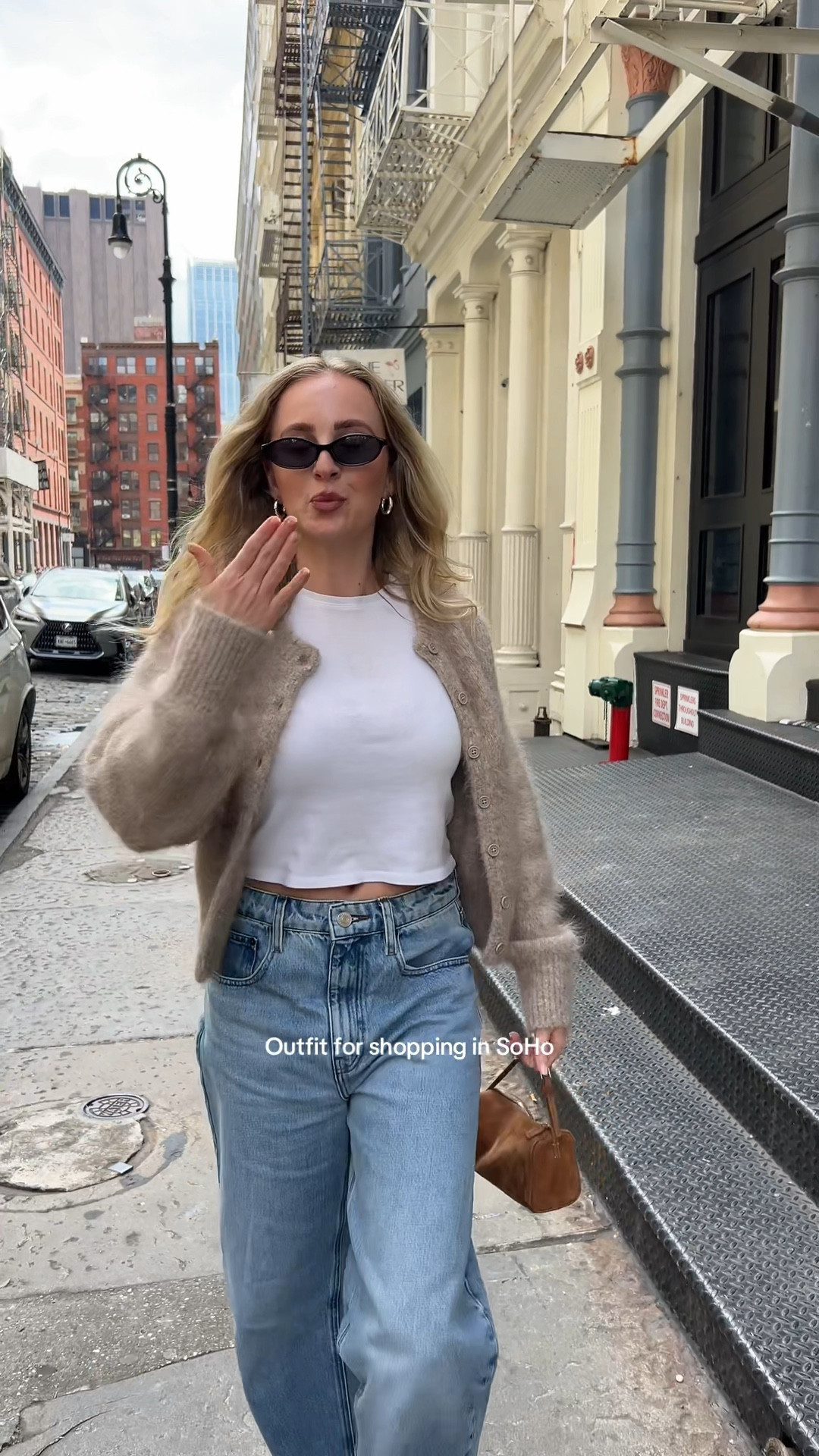 Outfit for shopping in SoHo 