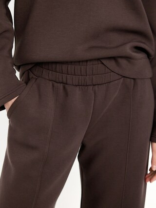 High-Waisted Bounce Fleece Wide-Leg Sweatpants | Old Navy (US)