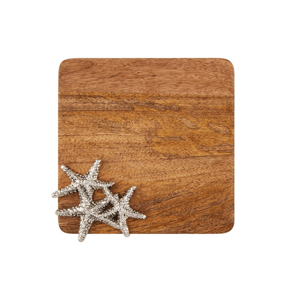 Starfish Wood Board | Mud Pie