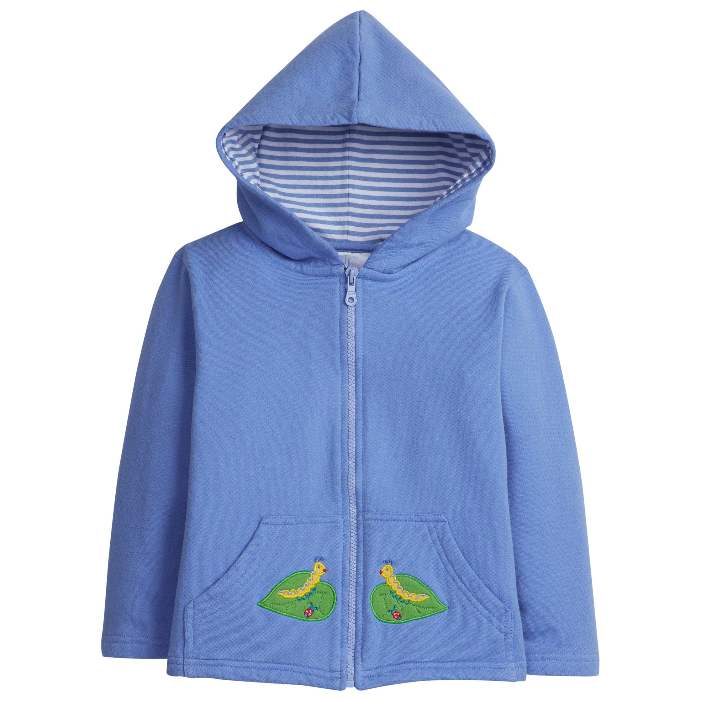 Caterpillar Applique Hoodie - Kid's Sweater | Little English