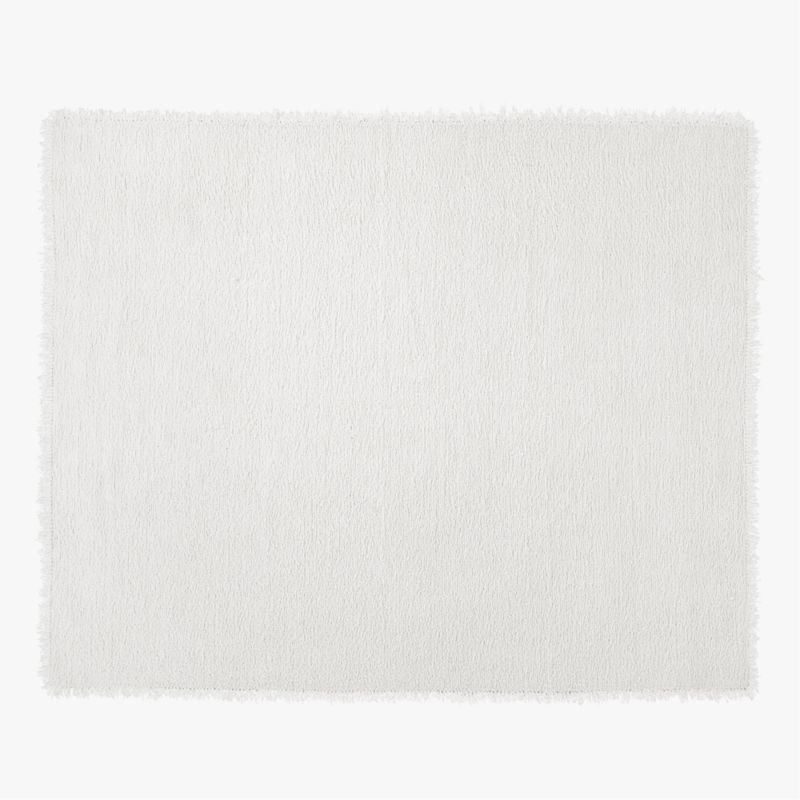 Eyelash Ivory Rug 8'x10' | CB2 | CB2