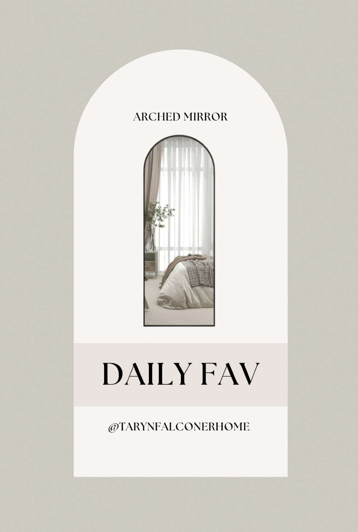 Arched mirror!

Arch, full length mirror, home decor, mirror, arched mirror

#LTKhome #LTKstyletip