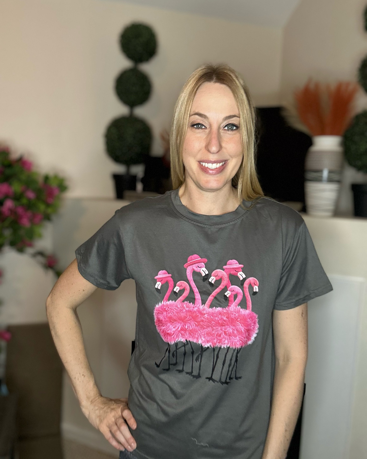 Cute flamingo tee
🤍 it is a bright and fun option for casual days
🤍 soft and cozy
🤍 fits true to size, wearing size small and I am 5’10”
🤍 Amazon fashion under 50 find

#LTKTall