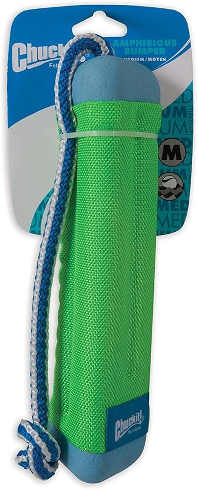 Chuckit Amphibious Bumper Fetch and Float Dog Toy, Medium (Assorted Colors) | Amazon (US)