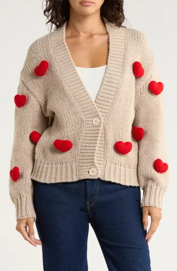 Roffe Accessories Heart Cardigan | Nordstromrack | Nordstrom Rack