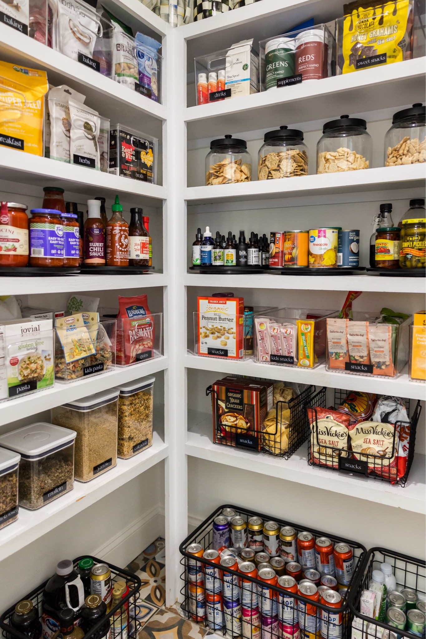 We love this pantry + the black accents!

#LTKHome #LTKFamily #LTKGiftGuide