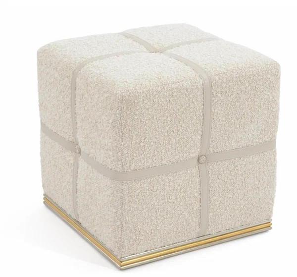 Steamer Trunk Ottoman | Greene & Co Interiors