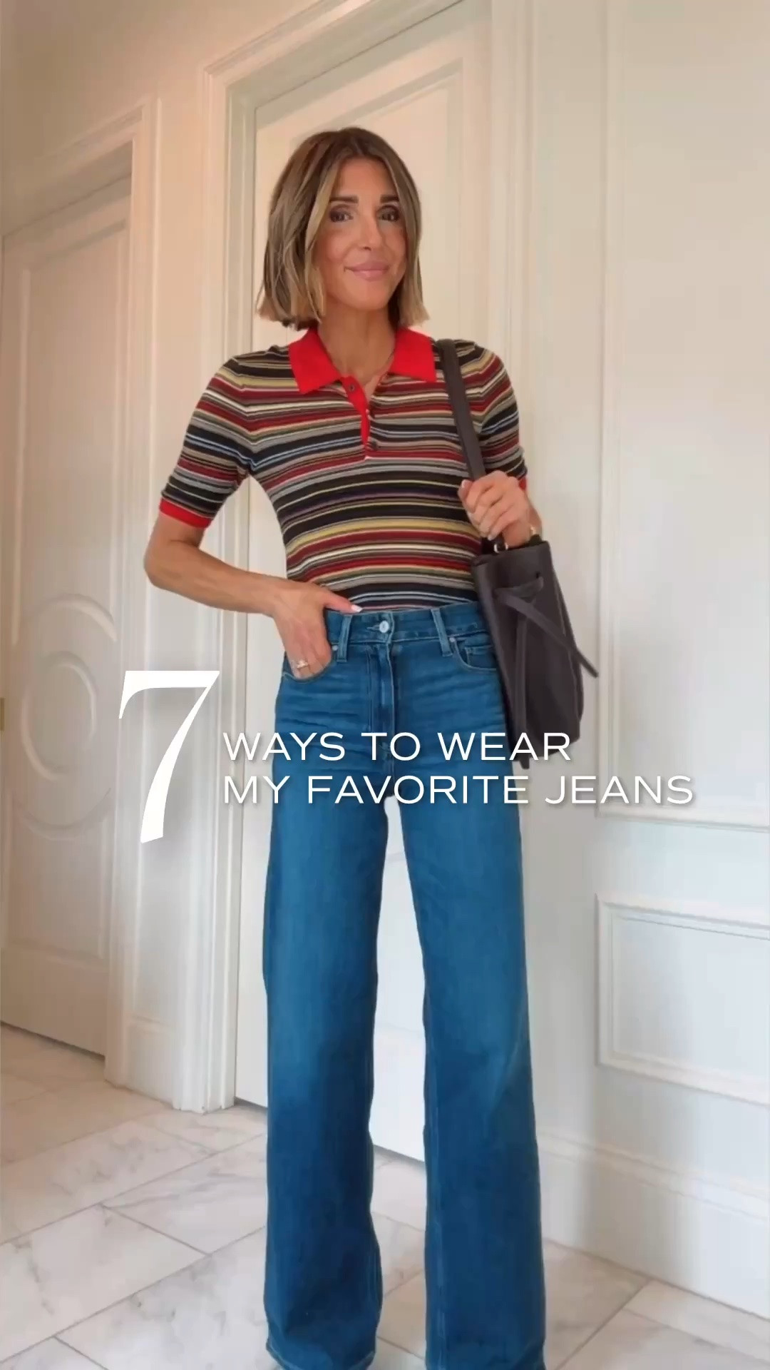 My favorite jeans for fall 🤎 The fit is SO flattering and they’re such an easy pair to dress up or down. Sharing 7 ways to wear them for everything from school drop-off and errands to lunch, date night + fall events.

#LTKfall #LTKjeans #LTKstyletip