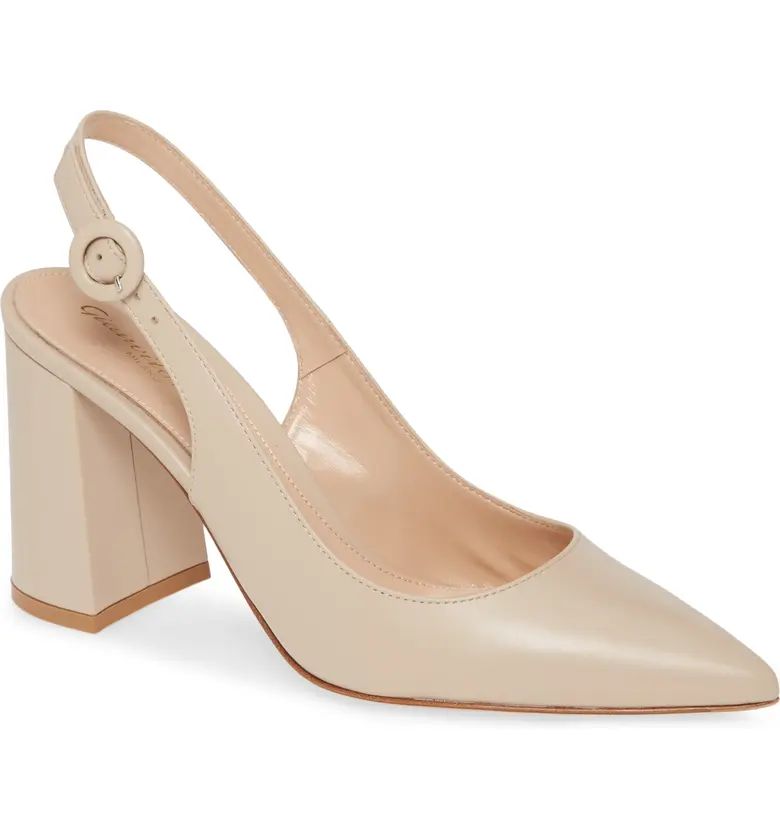 Slingback Block Heel Pump | Nordstrom