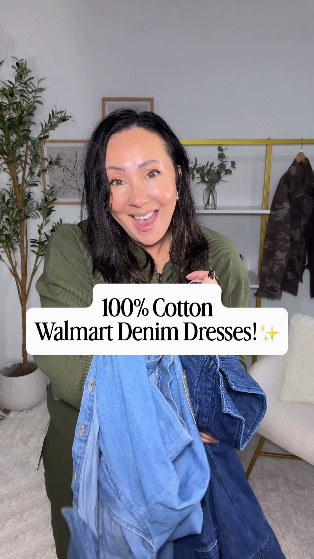 100% cotton denim dresses for fall! Wearing a large in both but would prefer an xl in these! Linked similar clogs. Flats run true to size.

#LTKMidsize #LTKSeasonal #LTKOver40