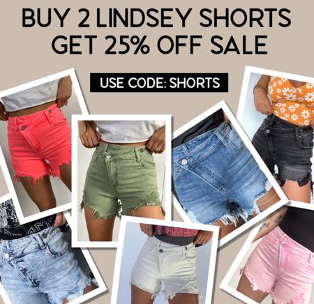Stretchy denim shorts sale!! Code SHORTS



#LTKStyleTip #LTKFindsUnder50