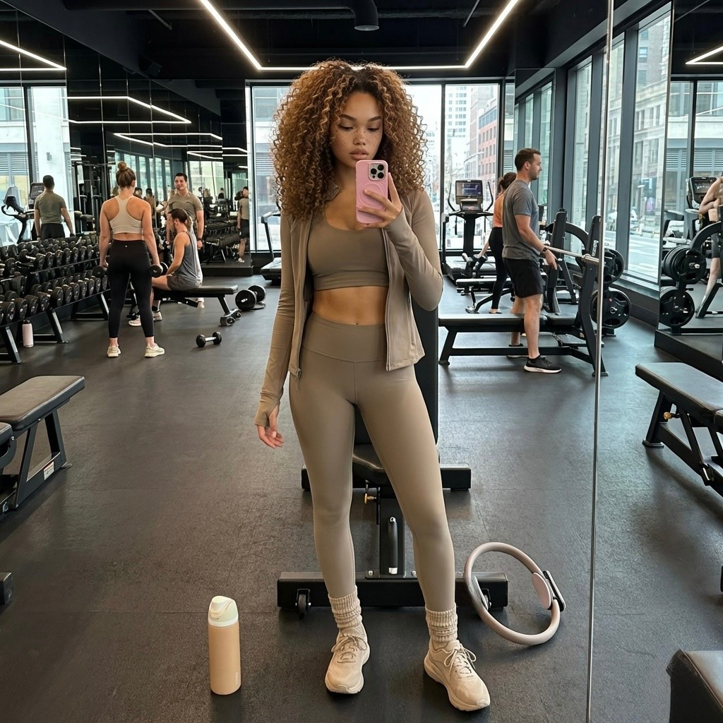 Back in the gym trying to stay consistent and this set made it a little easier to show up today. It’s super flattering but still comfortable enough to actually move in, which is all I ask for lately.

Wearing size small in the Alo set & size 8 in the Alo shoes.

Linking this workout outfit here if you want something cute but still practical for the gym.


#LTKdayinmylife #LTKfitnessgoals #LTKActive