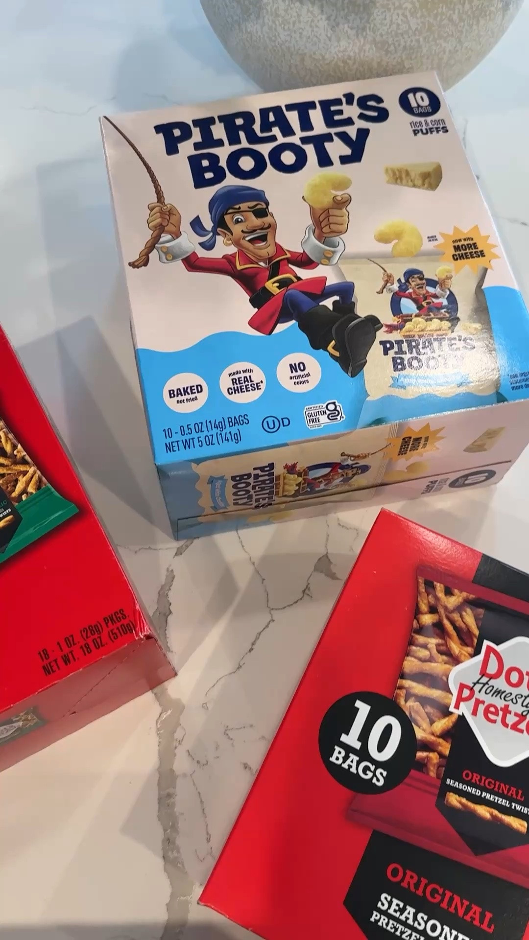 #ad Back to school snacks from @Target  #TargetPartner #dotspretzels #skinnypop #piratesbooty @piratesbooty @dotspretzels @skinnypop