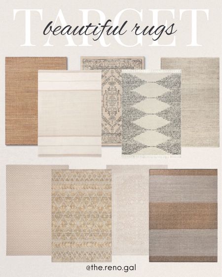 Affordable beautiful neutral rugs from Target. Tan rug, beige rug, white rug, cream rug, Target home decor, large area rugs under $300, large area rugs under $400, large area rugs under $200m

#LTKSaleAlert #LTKHome #LTKStyleTip