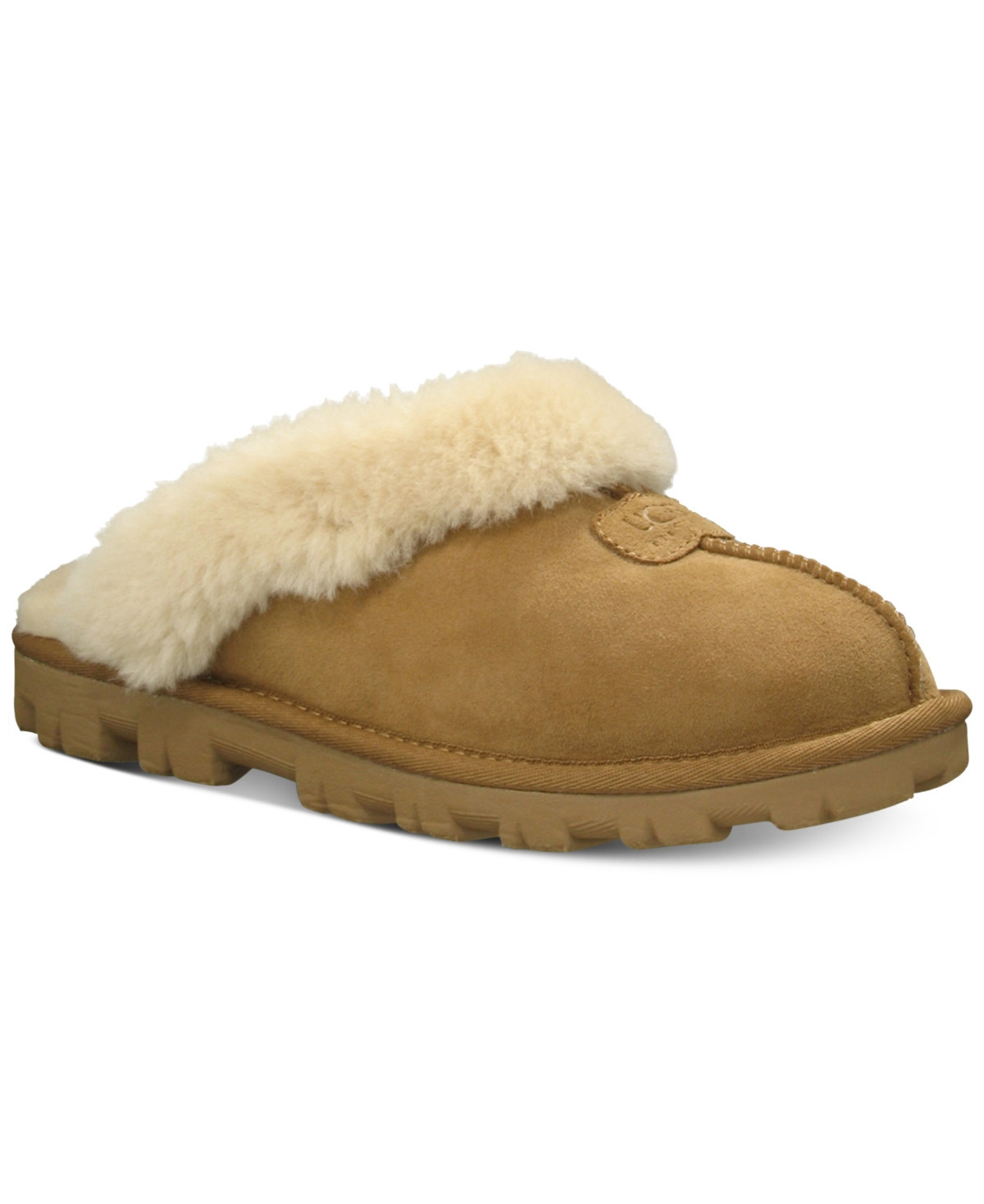 Ugg Women's Coquette Slip On Slide Slippers - Chestnut | Macy's