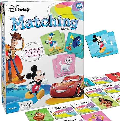 Disney Classic Characters Matching Game by Wonder Forge | For Boys & Girls Age 3 to 5 | A Fun & F... | Amazon (US)